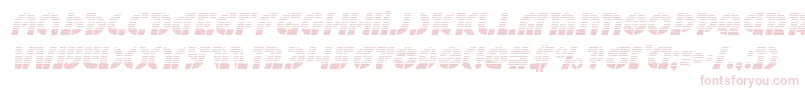 Questlokgradital-Schriftart – Rosa Schriften auf weißem Hintergrund