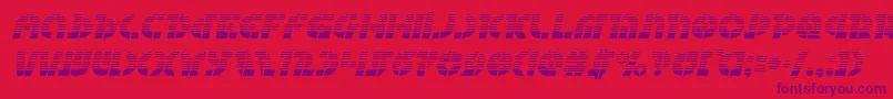 Questlokgradital Font – Purple Fonts on Red Background