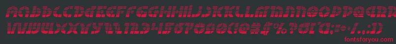 Questlokgradital Font – Red Fonts on Black Background