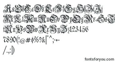 Jenagotisch font – vintage Fonts
