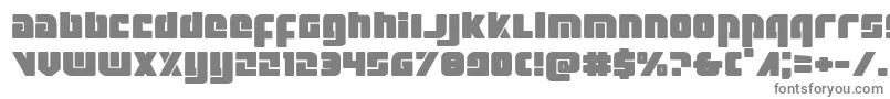 Шрифт Exoplanetexpand – серые шрифты на белом фоне