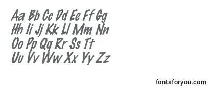 ElMarkoItalic Font