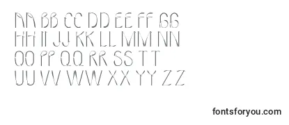 Schriftart LinotypeMmistel
