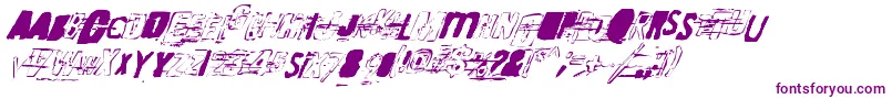 Fonte RandomChangeInMood – fontes roxas