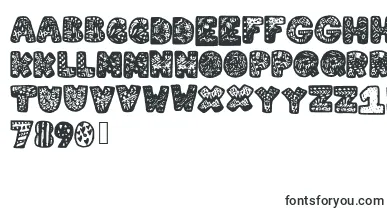Lettergraphic font – african Fonts