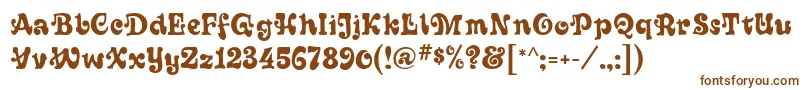 SixtiesMf Font – Brown Fonts