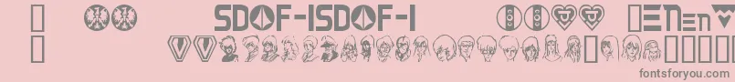 More about RobotechSymbol Font RobotechSymbol Font – Gray Fonts on Pink Background