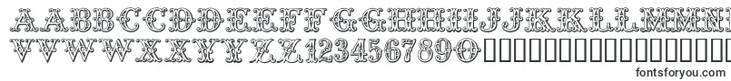 Шрифт Tropicana – старые шрифты