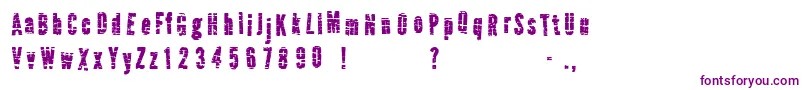QrackstreetFree Font – Purple Fonts