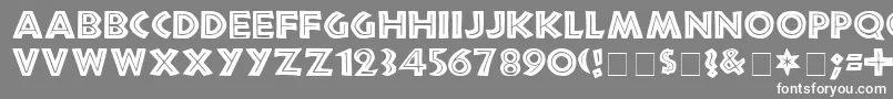 TribecaMedium Font – White Fonts on Gray Background