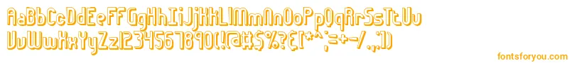 Euphoric3DBrk Font – Orange Fonts