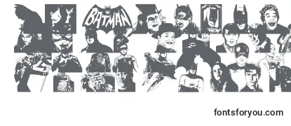 Обзор шрифта BatmanTheDarkKnight