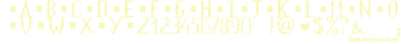 HkhOldGlyphsShort Font – Yellow Fonts