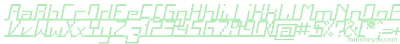 Squai-fontti – vihreät fontit