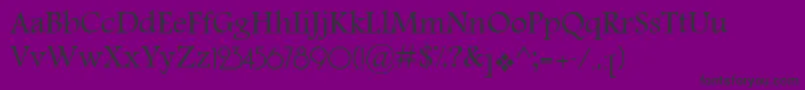 KhalaadAlArabeh Font – Black Fonts on Purple Background