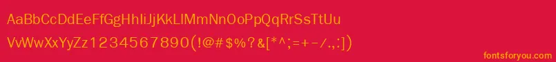 Más sobre la fuente Freesiaupc fuente Freesiaupc – Fuentes Naranjas Sobre Fondo Rojo