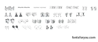 LcrPartyDings Font