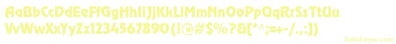 CyrillicrevueNormal Font – Yellow Fonts