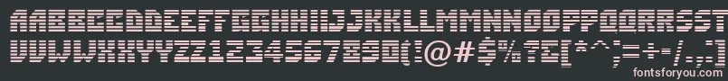 ASimplermrn Font – Pink Fonts on Black Background