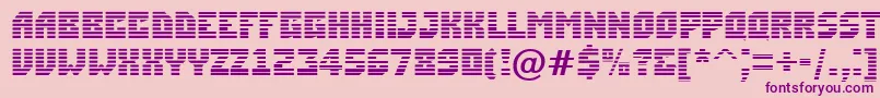 ASimplermrn Font – Purple Fonts on Pink Background