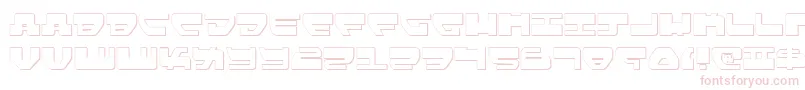 LoveladiesShadow Font – Pink Fonts on White Background