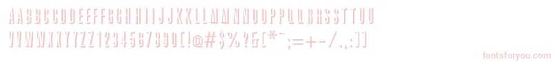 GreatRelief Font – Pink Fonts on White Background