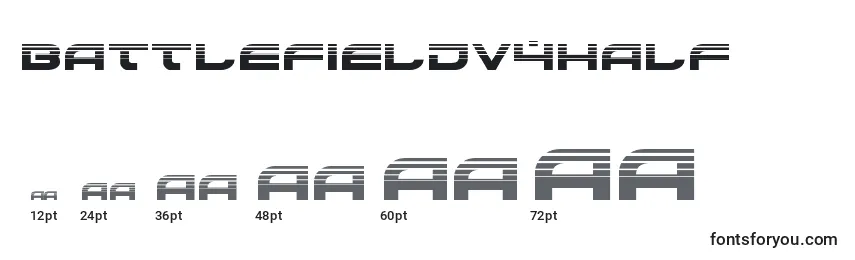Battlefieldv4half Font Sizes