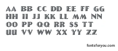 Шрифт Linolettercut
