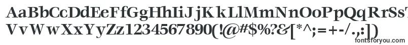 VoracesskBold-fontti – venytetyt fontit
