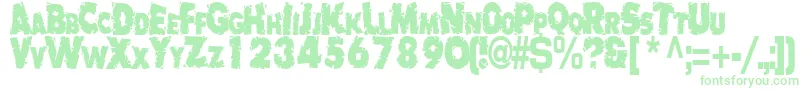 BadlyRegularTtstd Font – Green Fonts