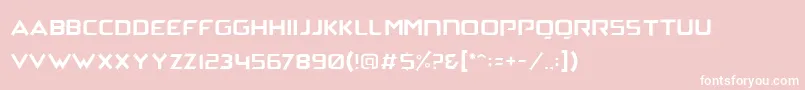 ArchenaPersonalUse Font – White Fonts on Pink Background