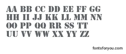 Шрифт Stamp