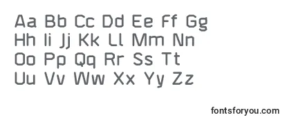 F4aagentroundeddemi Font