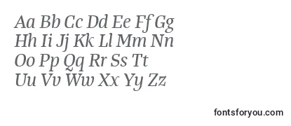 TangerserifmediumItalic-fontti