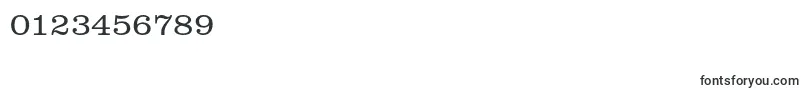 ClarendonltstdLight Font – Fonts for Numbers and Digits