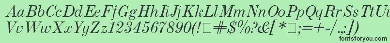 Подробнее о шрифте Usualnew Italic Шрифт Usualnew Italic – чёрные шрифты на зелёном фоне