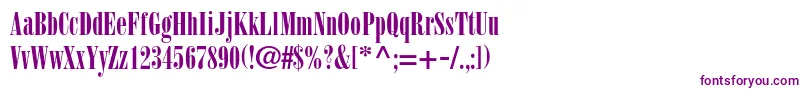 BodonistdPostercompressed Font – Purple Fonts