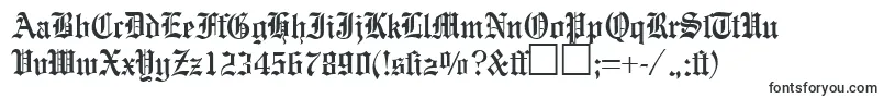 EnglishgravureRegularDb Font – Fonts for Nicknames