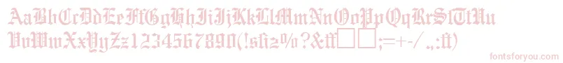 EnglishgravureRegularDb Font – Pink Fonts