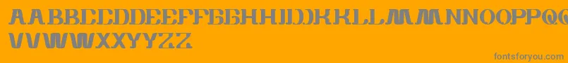 More about WhiteSock Font WhiteSock Font – Gray Fonts on Orange Background