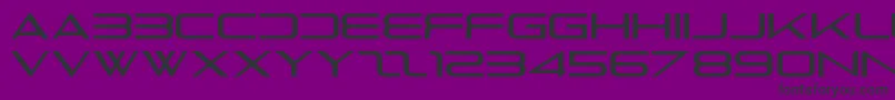 TheRaveIsInYourPants Font – Black Fonts on Purple Background