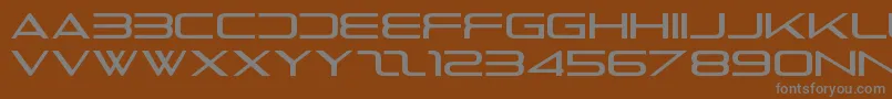 fuente TheRaveIsInYourPants – Fuentes Grises Sobre Fondo Marrón