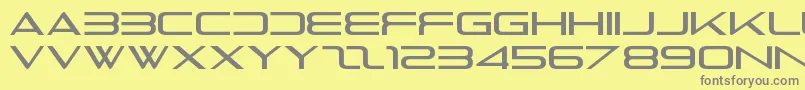 Weitere Informationen zur TheRaveIsInYourPants-Schriftart TheRaveIsInYourPants-Schriftart – Graue Schriften auf gelbem Hintergrund