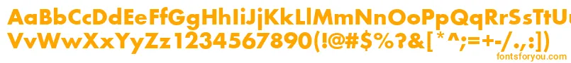 En savoir plus sur la police FuturateeBold Police FuturateeBold – polices orange