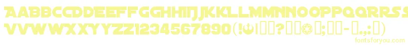 DistantGalaxy Font – Yellow Fonts