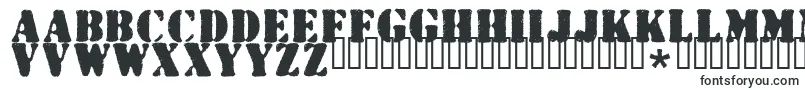 Wartorn ffy-fontti – Graafiset fontit