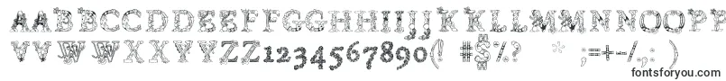 Шрифт Chentenario – цифровые шрифты