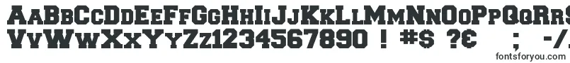 Collegiateblackflf Font – Military Fonts