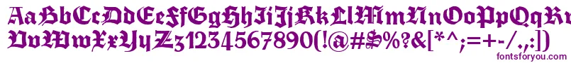 Fettetrumpdeutsch Font – Purple Fonts