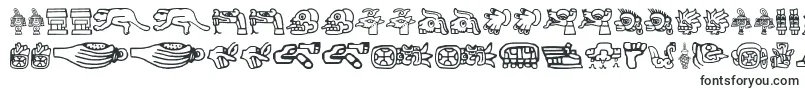Aztec ffy-Schriftart – Schriftarten, die mit A beginnen
